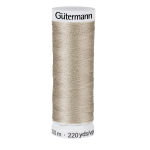 beige clair | Bobine fil à coudre Gütermann 200m polyester, (132), beige clair