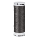 gris éléphant | Bobine fil à coudre Gütermann 200m polyester, (141) gris éléphant