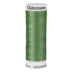 vert olive clair | Bobine fil à coudre Gütermann 200m polyester, (148) vert olive
