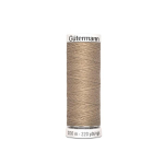 beige | Bobine fil à coudre Gütermann 200m polyester, (215) beige