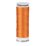 orange rouille | Bobine fil à coudre Gütermann 200m polyester, (285) orange rouille