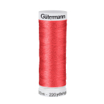 rouge flamme | Bobine fil à coudre Gütermann 200m polyester, (364) rouge flamme