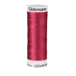 rouge persan | Bobine fil à coudre Gütermann 200m polyester, (384) rouge persan