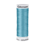 turquoise | Bobine fil à coudre Gütermann 200m polyester, (385) turquoise