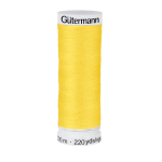 jaune | Bobine fil à coudre Gütermann 200m polyester, (417) jaune
