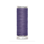 gris violet | Bobine fil à coudre Gütermann 200m polyester, (440) violet gris