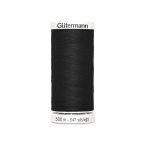 zwart | Gütermann garen 500 m (000) zwart