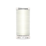 blanc cassé | Bobine fil à coudre Gütermann 500m polyester, (111) blanc cassé