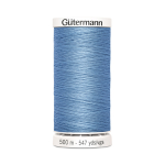 bleu piscine | Bobine fil à coudre Gütermann 500m polyester, (143) bleu piscine