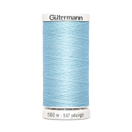bleu clair | Bobine fil à coudre Gütermann 500m polyester, (195) bleu clair
