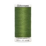vert olive | Bobine fil à coudre Gütermann 500m polyester, (283) vert olive