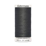 gris foncé | Bobine fil à coudre Gütermann 500m polyester, (701) gris foncé
