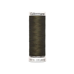marron foncé | Bobine fil à coudre Gütermann 200m polyester, (689) marron foncé