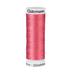 rose fuchsia clair | Bobine fil à coudre Gütermann 200m polyester, (986) rose fuchsia clair