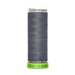 gris | Bobine fil à coudre Gütermann 100m polyester rPET, (701) gris