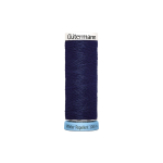 bleu foncé | Bobine fil à coudre water repellent Gütermann 100m polyester, (310) bleu foncé
