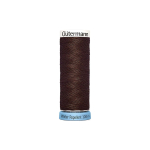 marron foncé | Bobine fil à coudre water repellent Gütermann 100m polyester, (694), marron foncé