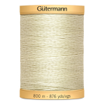 crèmekleurig | Gütermann C NE 50 Katoen garen 800 m, crèmekleurig
