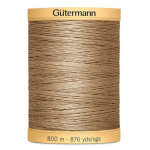 taupe | Bobine fil à coudre Gütermann 800m coton C NE 50, (1225) taupe