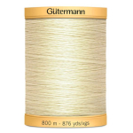 vanille | Gütermann C NE 50 Katoen garen 800 m, vanille