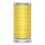 jaune | Bobine fil extra fort Gütermann 100m polyester, (327) jaune