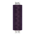 aubergine | Bobine fil à coudre Gütermann 500m polyester Toldi, (512) aubergine