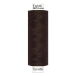 marron foncé | Bobine fil à coudre Gütermann 500m polyester Toldi, (696) marron foncé