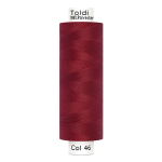 rouge foncé | Bobine fil à coudre Gütermann 500m polyester Toldi, (046) rouge foncé