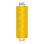 jaune | Bobine fil à coudre Gütermann 500m polyester Toldi, (417) jaune