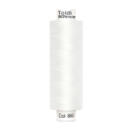 blanc | Bobine fil à coudre Gütermann 500m polyester Toldi, (800) blanc