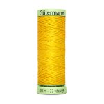 jaune maïs | Fil Gütermann super résistant 30m polyester, (106) jaune maïs