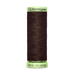 chocolat | Fil Gütermann super résistant 30m polyester, (696) chocolat