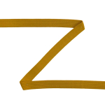 mustard yellow | Elastic ribbon Colour Line, 15 mm, mustard-coloured