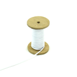 wit | Elastisch koord rond 3mm, wit