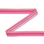 roze | Tassenband Doubleface Stripes 40mm, roze