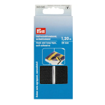 black | Hook and Loop Tape self-adhesive 20 mm black