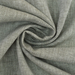 vert gris | Tissu lin coton à chevrons, gris vert