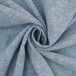 blauw | Linnen-katoen gemêleerd, blauw