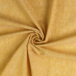 jaune moutarde | Tissu lin coton à rayures, jaune moutarde