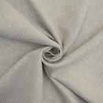 grijsbeige | Halflinnen Small Stripe, greige
