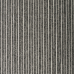 noir | Tissu lin coton à rayures Burda, noir chiné