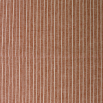terracotta | Tissu lin coton à rayures Burda, terracotta chiné
