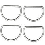 zilver | D-ring, 25 mm, zilverkleurig
