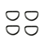 metaal | D-ring, 30 mm, gunmetal