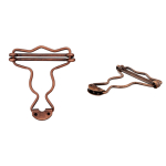 koperkleurig | Suspenders buckle, koperkleurig