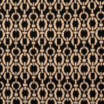 schwarz | Jacquard Jersey Chains, schwarz