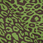 vert | Tissu jersey jacquard bio doubleface Albstoffe Hamburger Liebe Western Fairy Tales Safari, vert