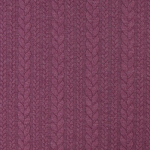 baies | Tissu jersey jacquard torsadé tressé, baies