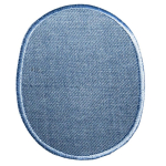 bleu clair | 2 patchs jean thermocollants, patchs genoux thermocollants/coudes, bleu clair