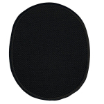 noir | 2 patchs jean thermocollants, patchs genoux thermocollants/coudes, noir